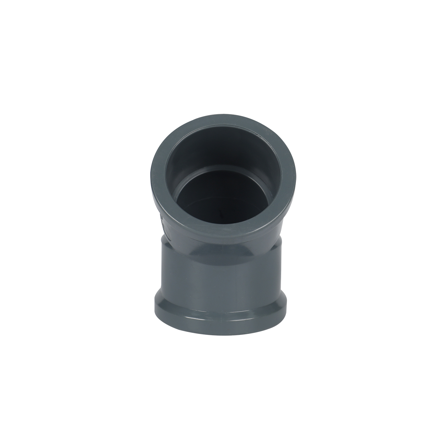 Factory wholesale high quality pvc pipe plumbing fittings manufacturers plastic PVC water pipe 45deg elbow