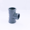 Factory wholesale high quality plastic pvc pipe plumbing fittings manufacturers PVC waste reducing tee supplier