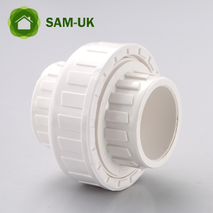 Factory wholesale high quality plastic pvc pipe plumbing fittings manufacturers PVC union coupling pipe fitting