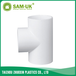 PVC pipe tee for water supply Schedule 40 ASTM D2466