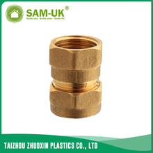 Brass pipe adapters for water supply