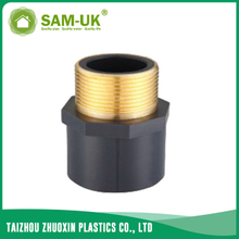 PVC brass male coupling Schedule 80 ASTM D2467 