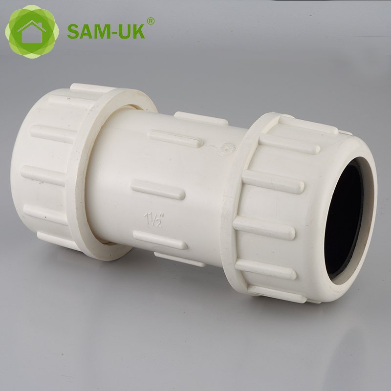 3/4 inch schedule 40 PVC pipe quick coupling