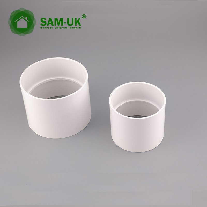 6 inch schedule 40 PVC sewer pipe coupling from China Manufacturer