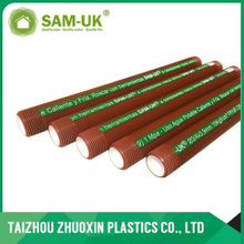 Two colors PPH threaded pipe for hot water supply
