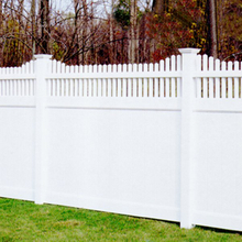 Privacy fence with top picket DY004