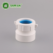 1-1/2 Inch Plastic Schedule 40 PVC Trap Adapter for Water Drain