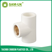 PVC brass female tee for water supply Schedule 40 ASTM D2466 