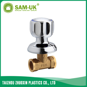 Brass chrome stop valve for water supply